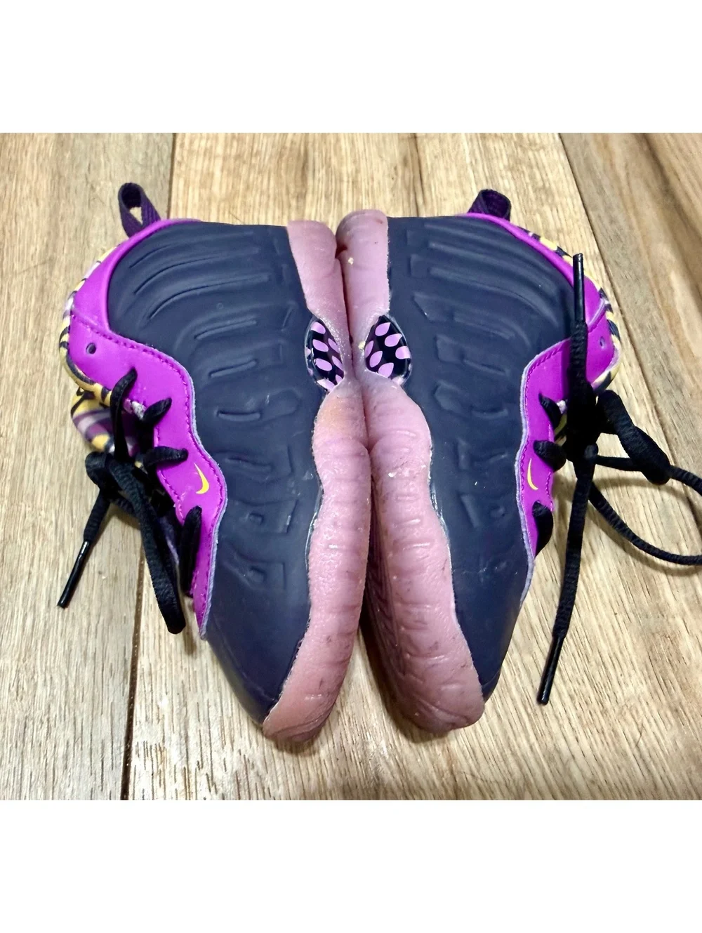 Nike Little Posite One DQ6213-500 Purple Pink Sneakers Shoes US Baby Toddler 7C